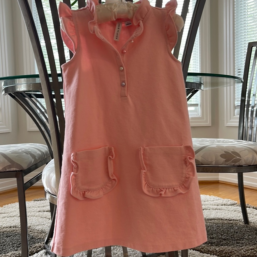 Janie & Jack pink dress
